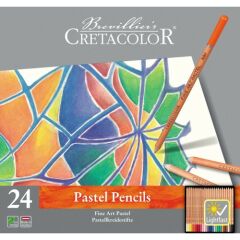 Cretacolor Fine Art Pastel Boya Kalemi Seti Metal Kutu 24 Renk