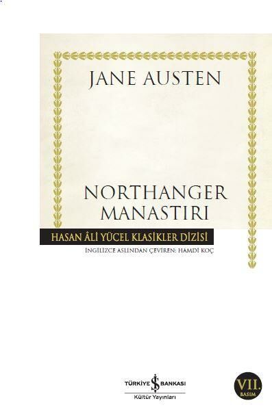 Northanger Manastırı (K.Kapak) JANE AUSTEN