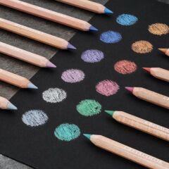 Cretacolor Megacolor Metalik Set 12 Renk