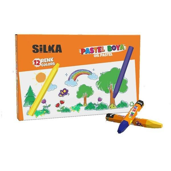 Silka Pastel Boya 12 Renk