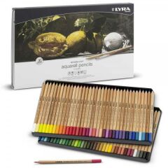 Lyra Rembrandt Acquarell 72' li Metal Kutu