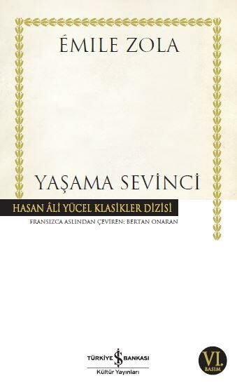 Yaşama Sevinci (K.Kapak) EMILE ZOLA