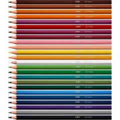 Bic Color Up Intensity Üçgen Kuru Boya 24 Renk