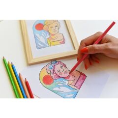 Bic Color Up Intensity Üçgen Kuru Boya 24 Renk