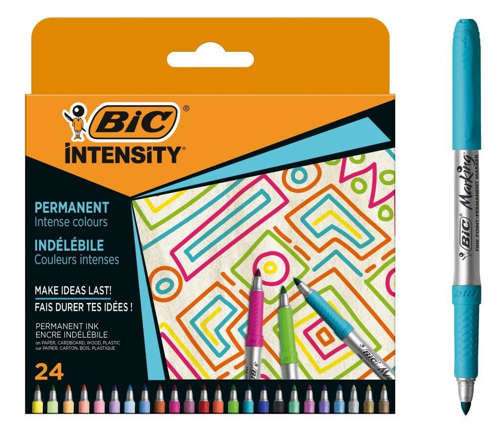 Bic Intensity Permanent Marker 24 Renk