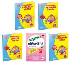 Dörtrenk 2. Sınıf Organik Matematik - Mantık Yorum - Matematik Yorum - Oku Anla Yorum - Paragraf Yorum (5 Kitap)