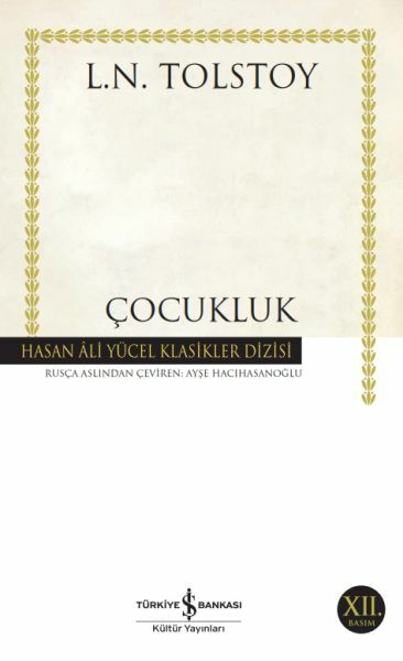 Çocukluk (K.Kapak) LEV NİKOLAYEVİÇ TOLSTOY