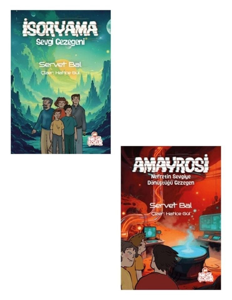 Servet Bal İsoryama Sevgi Gezegeni + Amayrosi Nefretin Sevgiye Dönüştüğü Gezegen (2 Kitap)