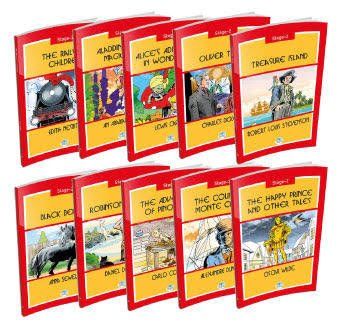 Maviçatı İngilizce Hikaye Seti 10 Kitap (Stage 2)