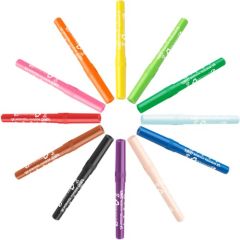 Bic Kids Visa Color XL Yıkanabilir Jumbo Keçeli Boya Kalemi 12 Renk