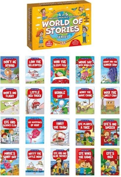 İngilizce Hikayeler 4 ve 5. Sınıf 20 Kitap