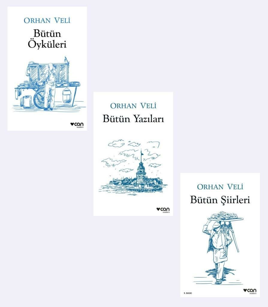 Orhan Veli Bütün Yazıları Bütün Şiirleri Bütün Öyküleri 3 Kitap