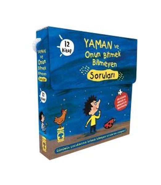 Yaman ve Onun Bitmek Bilmeyen Soruları Set (12 Kitap) GWENAELLE BOULET, MARİE AUBİNAİS, MATTHİEU DE LAUBİER