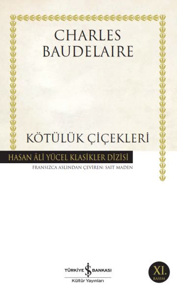 Kötülük Çiçekleri (K.Kapak) CHARLES BAUDELAIRE