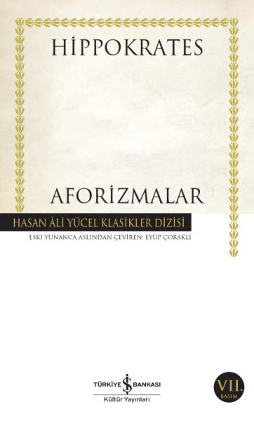 Aforizmalar-Hıpokrates (K.Kapak) HIPPOKRATES