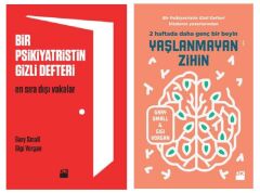 Yaşlanmayan Zihin + Bir Psikiyatristin Gizli Defteri 2 Kitap Set