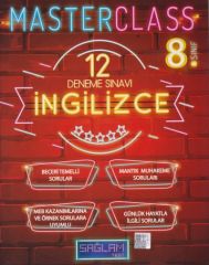 Sağlam Test 8. Sınıf İngilizce MASTERCLASS 12 Deneme Sınavı