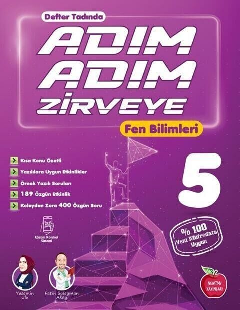 Newton 5. Sınıf Adım Adım Zirveye Fen Bilimleri Konu Anlatımlı Soru Bankası