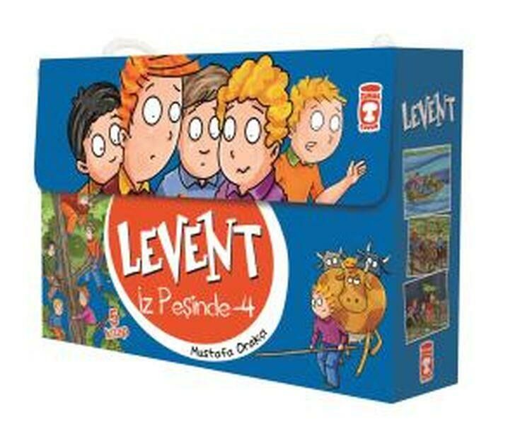 Levent İz Peşinde 4. Set 5 Kitap