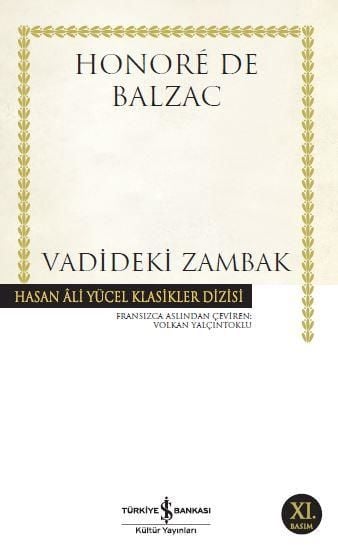 Vadideki Zambak (K.Kapak) HONORE DE BALZAC