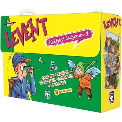 Levent Türkiye'yi Geziyorum 3. Set 5 Kitap