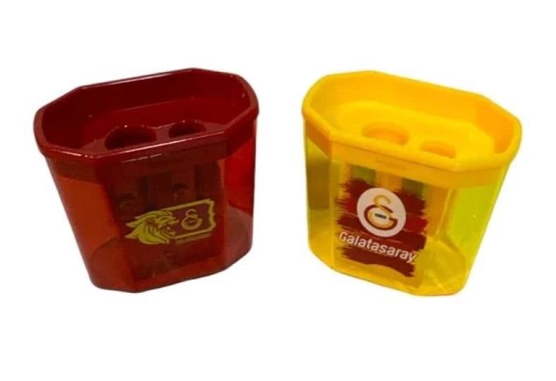 Galatasaray Çöp Hazneli Çift Gözlü Kalemtıraş