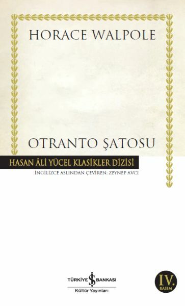 Otranto Şatosu (K.Kapak) HORACE WALPOLE