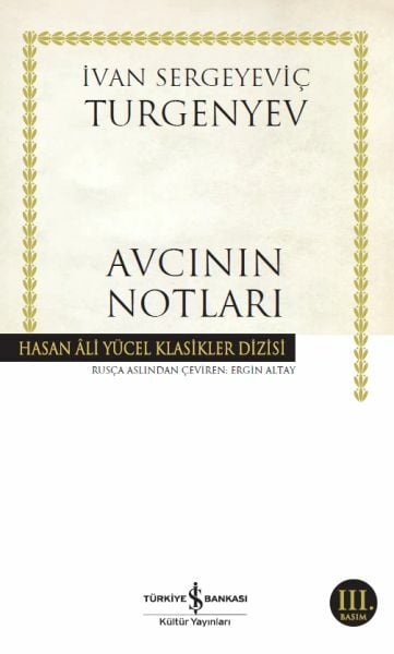 Avcının Notları (K.Kapak) İVAN SERGEYEVİÇ TURGENYEV