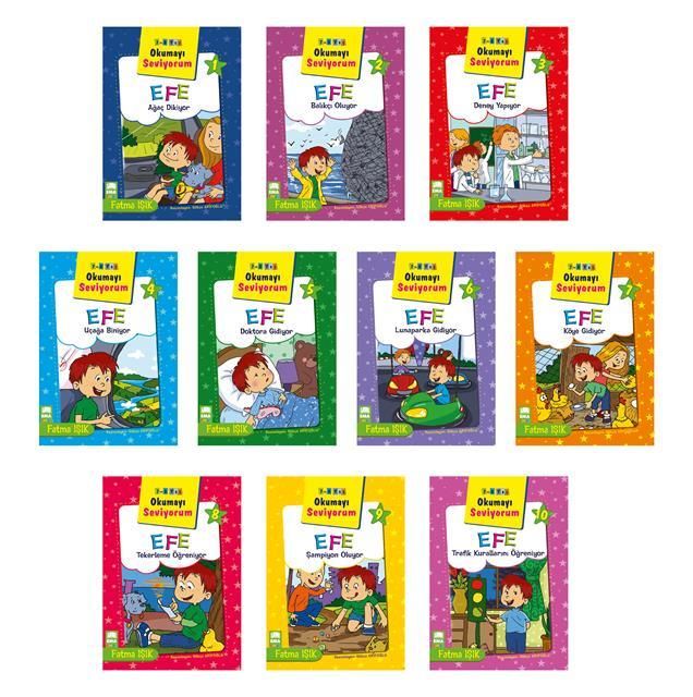 Ema 1. Sınıf Okumayı Seviyorum Hikaye Seti 10 Kitap