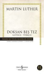 Doksan Beş Tez (K.Kapak) MARTIN LUTHER