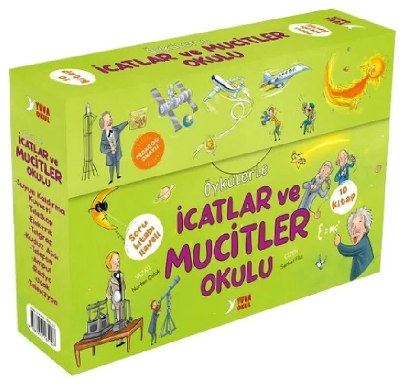 Yuva 4. Sınıf Öykülerle İcatlar ve Mucitler Okulu 10 Kitap