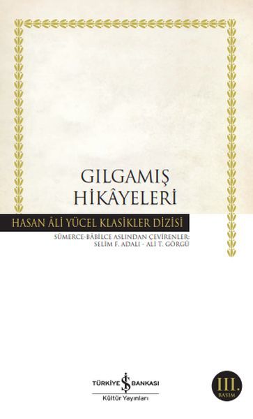 Gılgamış Hikayeleri (K.Kapak)