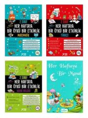 Yuva 2. Sınıf Her Haftaya Bir Öykü Bir Etkinlik Bir Masal Seti 4 Kitap (Matematik-Hayat Bilgisi-Türkçe-Masal)