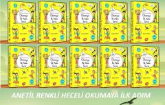Yuva 1.Sınıf Dik Temel Harflerle Okumaya İlk Adım Serisi Anetil 10 Kitap (10 Set)