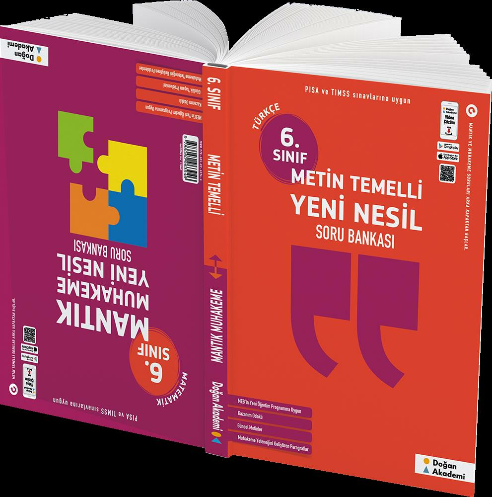 Doğan Akademi 6. Sınıf Metin Temelli ve Mantık Muhakeme Soru Bank