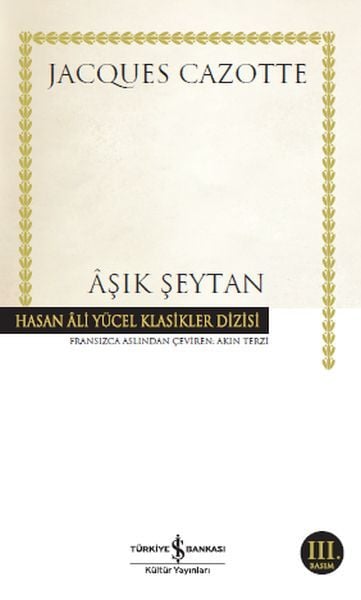 Aşık Şeytan (K.Kapak) JACQUES CAZOTTE