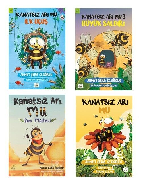 Ahmet Şerif İzgören Kanatsız Arı Mu Seti (4 Kitap)