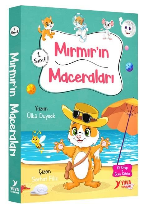 Yuva 1. Sınıf Mırmırın Maceraları Seti 10 Kitap