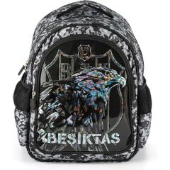 Beşiktaş Lisanslı Kartal Patch Okul Çantası