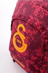 Galatasaray Büyük Logo Detaylı Kırmızı Sırt Çantası