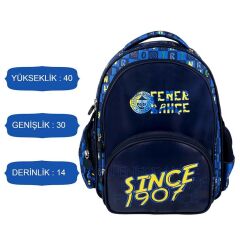 Fenerbahçe Since 1907 Suni Deri Okul Sırt Çantası