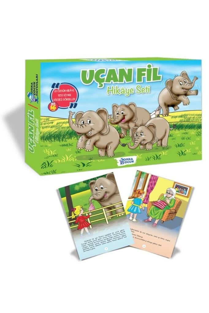 Orka 1. Sınıf Uçan Fil Hikâye Seti (10 Kitap)