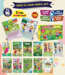 Orka 1. Sınıf Deniz ve Limon Hikaye Seti 10 Kitap