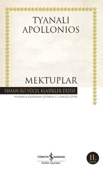 Mektuplar (K.Kapak)  TYANALI APOLLONIOS