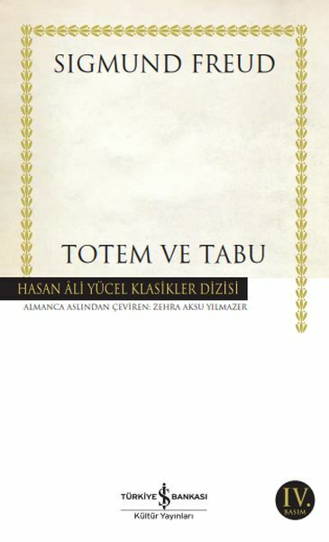 Totem Ve Tabu (K.Kapak)  SIGMUND FREUD
