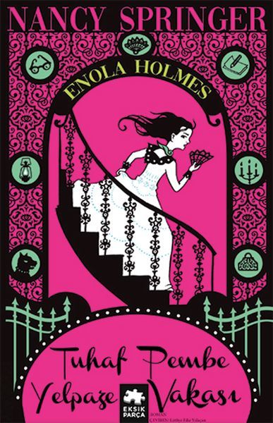 Enola Holmes 4 Tuhaf Pembe Yelpaze Vakası NANCY SPRİNGER