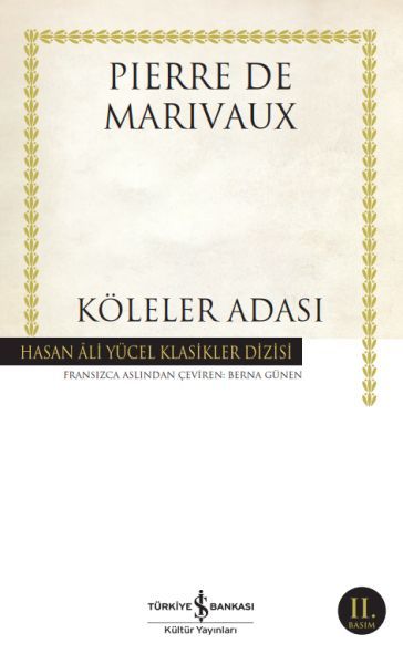 Köleler Adası (K.Kapak)  PIERRE DE MARIVAUX