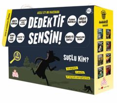 Dedektif Sensin İki Seri Bir Arada 8 Kitap