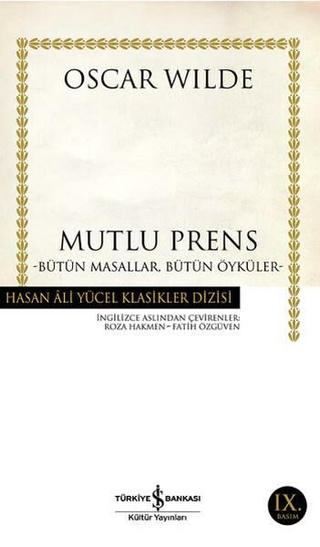 Mutlu Prens Hasan Ali Yücel Klasikleri OSCAR WİLDE
