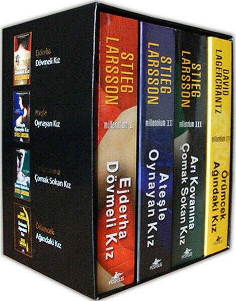 Millennium Serisi Seti 4 Kitap STİEG LARSSON